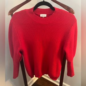Sugarlips red sweater, size small, like new